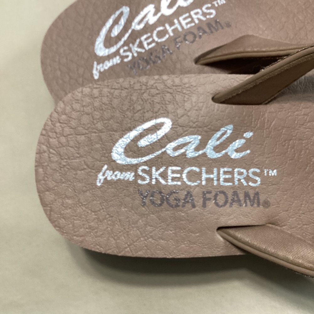 NWT Skechers Cali Meditation Made You Blush flip flop - Picture 14 of 14